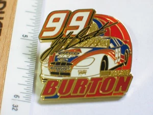 Jeff Burton Nascar Racing Lapel Pin _ # 99 Ford Taurus Citgo SKF Nascar Racing  - Picture 1 of 1