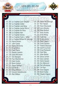 1990-91 Upper Deck French #300 Checklist - Picture 1 of 1