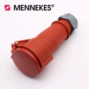 Nuevo 1 PIEZA ENCHUFE INDUSTRIAL MENNEKES 5P TIPO:6 32A/5P/IP44 envío gratuito - Imagen 1 de 4