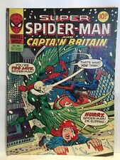 Super Spider-Man and Captain Britain #240 F/VF Marvel Comics UK Magazine [TC]