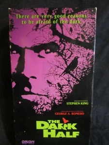 The Dark Half VHS 1993 Stephen King George Romero Horror Classic LIKE NEW! - Foto 1 di 10
