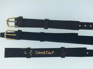 Uhrenarmbänder - Echsenkalb Gr. L 3/8 - Sonderpreis - Bild 1 von 3