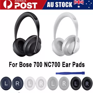 Ear Pads Replacement Earpads Premium Soft PU Leather Cushions for Bose 700/NC700 - Picture 1 of 16