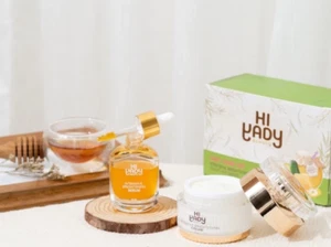 HIYADY INTENSIVE AUFHELLENDE CREME UND SERUM Machen Sie Ihr Gesicht strahlender. - Bild 1 von 2