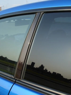 PUERTA DE FIBRA DE CARBONO B PILAR FIT 02 03 04 05 06 07 IMPREZA WRX SEDÁN SOLO GDA GDB Foto 1 de 4