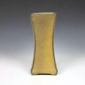STUNNING CHINESE RU STYLE PORCELAIN ICE GLAZE VASE CERAMICS POTTERY CHINA - Picture 1 of 7
