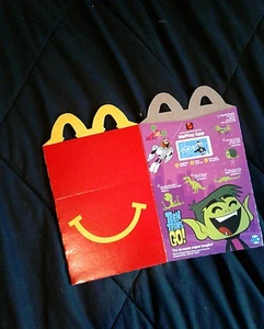 MCDONALD's 2017 TEEN TITANS GO!/SWEETHEARTS "HAPPY MEAL BOX ONLY"!! **NEW** - Picture 1 of 2