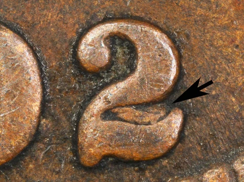 1902 Indian Cent  **POLIQUIN 19a DIE BREAK INSIDE 2 DIGIT** Cover