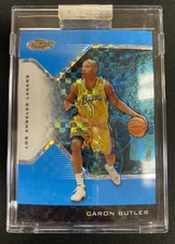 2004-05 Finest Basketball X-Fractors Blue #39 Caron Butler 03/25