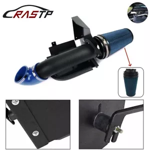 For Silverado 99-06 V8 4.8L/5.3L/6.0L Heat Shield Cold Air Intake+Filter Blue - Picture 1 of 13