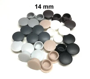 Bohrloch Abdeckkappen Lochkappen Bohrlochkappen Kappen für 14 mm Loch, 7 Farben - Bild 1 von 2