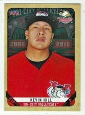 2016 Tri-City Valleycats (New York-Penn League) Kevin Hill
