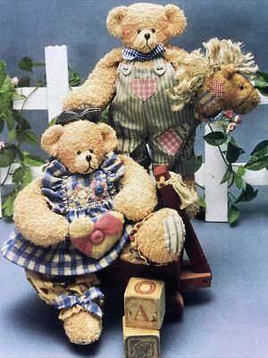 PATTERN Homespun At Heart Designs ~ Bucky & Beth ~ NEW! - Image 1 of 2