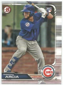 Francisco Arcia Chicago Cubs 2019 Bowman Rookie Card - Bild 1 von 3