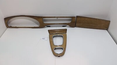 2001 2002 2003 2004 2006 2007 2008 Jaguar tipo S juego de 4 piezas molduras de madera Foto 1 de 4