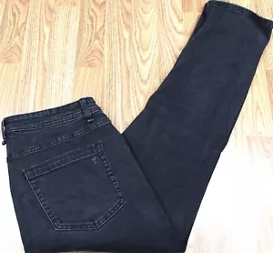 THE PERFECT JEAN SLIM FIT COTTON/SPANDEX JEANS DARK GRAY Sz 34W x 30L - Picture 1 of 4