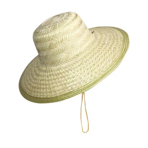 Outdoor Sunhat Bamboo Hat Coolie Hat Fishing Hat Straw Hat Bamboo Woven Hat - Picture 1 of 11