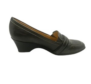Life Stride Gun Metal Grey slip on heels 7M "Justine" Women's- - Picture 1 of 10