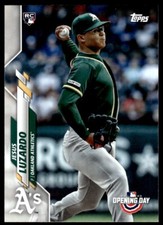 2020 Topps Opening Day Jesus Luzardo Rookie Oakland Athletics #105 R4