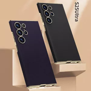 Shockproof Protection Case For Samsung Galaxy S25 Ultra Leather Cover Case - Picture 1 of 16