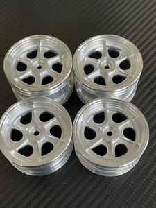 Tamiya Vanquish VQS 2020 Avante Egress Front Rear Lightweight Alloy Wheels set - Picture 1 of 3