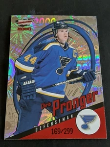 1999-00 PACIFIC REVOLUTION CHRIS PRONGER #124 #ed 169/299 ST LOUIS BLUES - Picture 1 of 1