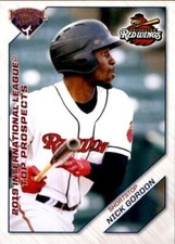 2019 Choice International League Top Prospects #12 Nick Gordon Rookie Twins