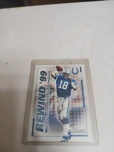 PEYTON MANNING 2000 Impact - Rewind ‘99 #13 RN 