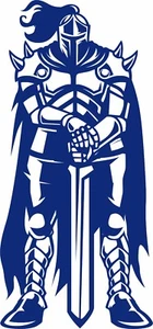 Knight Warrior Battle Sword Dragon Armor Car Truck Window Vinyl Decal Sticker - Picture 1 of 2