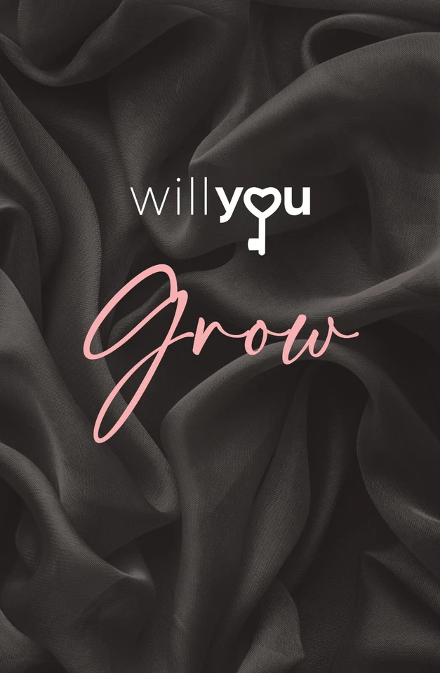 Will You Grow Journal (black silk) by Angelique Medow - Image 1 of 1