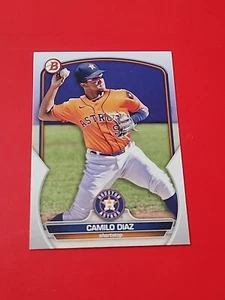 2023 Bowman Draft Paper Base BD-129 Camilo Diaz - Houston Astros - Bild 1 von 3