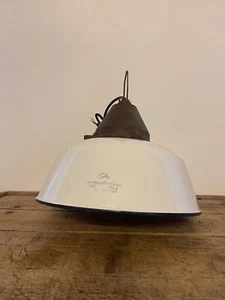 KE1431 Industrie Hängelampen, Emaillelampen, Antik, Loft, Lamps - Bild 1 von 11