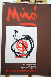 LOCANDINA - MIRO' FRATELLI FABBRI EDITORI - Picture 1 of 1