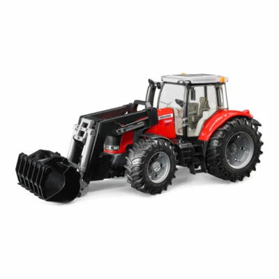 Bruder Agriculture Massey Ferguson 7624 with Front Loader Tractor Toy - Image 1 of 4