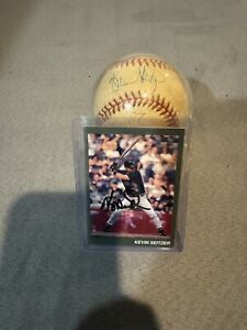 Kevin Seitzer Autographed Lot 2023 MLB COACH OF THE YEAR!