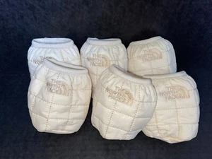 THE NORTH FACE Quilted Bottle/Can Koozie Ivory NWOT - Picture 1 of 3