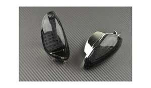 Pair of Smoke AVDB Front Turn Signals indicators SUZUKI GSXR GSX-R 600 2011-2017 - Picture 1 of 2
