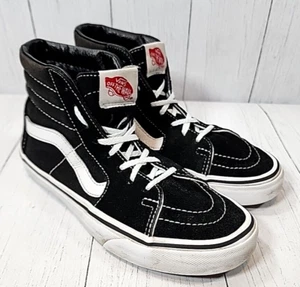 Van's #1 Skateboard Shoe US sizes Men 4.5 Women 6 Black and white Hightops - Picture 1 of 7