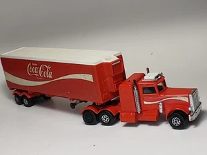 VTG Matchbox Super Kings Coca-Cola K-31 K-17 Peterbilt 1978 Truck/Trailer Coke - Picture 1 of 12