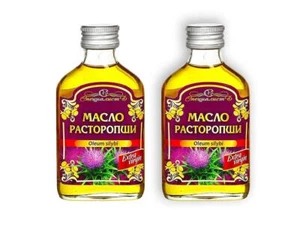 Mariendistelöl 2 x 100 ml kaltgepresst ungefiltert Distelöl Масло расторопши - Bild 1 von 3