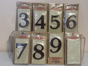 Address Marker House Numbers 3-9 & Blank By Decorative Concepts NEW YOU CHOOSE - Picture 1 of 9