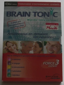 BRAIN TONIC Force 3 Expert coach santé mentale PC / MAC CD ROM NEUF SCELLÉ - Photo 1/3