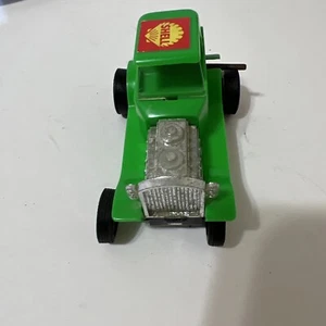Vintage Durham Industries Inc. Wind-Up Plastic race Green car Toy Car japan - Picture 1 of 4