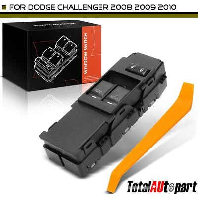 Interruptor de janela de energia para Dodge Challenger 2008 2009 2010 dianteiro esquerdo lado do motorista - Imagem 1 de 4