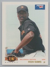 Ken Sims 2000 Grandstand Frederick Keys Pepsi