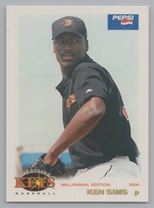 Ken Sims 2000 Grandstand Frederick Keys Pepsi