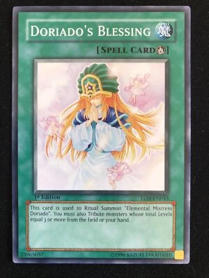 Yu-Gi-Oh Yugioh DORIADO’S BLESSING TLM-EN043 Common NM 1st Ed - Image 1 of 2