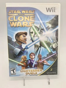 Star Wars: The Clone Wars - Lichtschwertduelle (Nintendo Wii, 2008) CIB getestet sehr guter Zustand - Bild 1 von 5