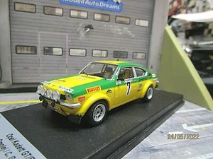 OPEL C Kadett GT/E Coupe Rally DRM Assia 1976 #7 Smolej Winner Trofeu 1:43 - Foto 1 di 6
