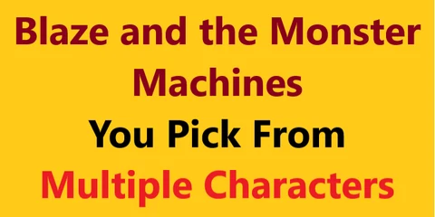 Blaze and the Monster Machines Die-Cast Vehicles (Multiple Characters Available) Cover